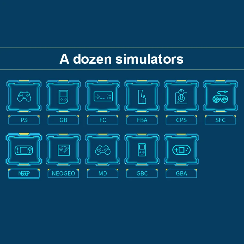Ретро Игровая приставка с джойстиком Аркада 10 1 дюймовый экран видео игра плеер