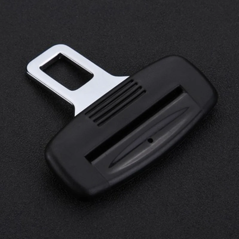 Универсальная автомобильная пряжка ремня безопасности зажим удлинитель черная