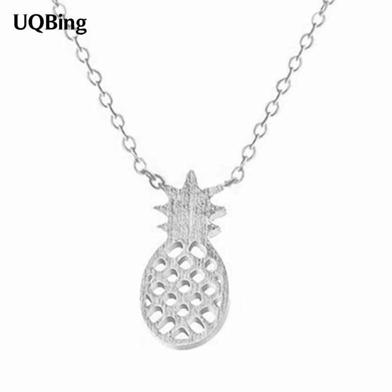 

Женское Ожерелье из стерлингового серебра 925 пробы с подвеской в виде ананаса, ювелирное изделие для помолвки