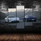 Порше тайкан турбо S 5 шт. HD настенная Картина на холсте HD Печать постеры картины масляная живопись гостиная домашний декор картины