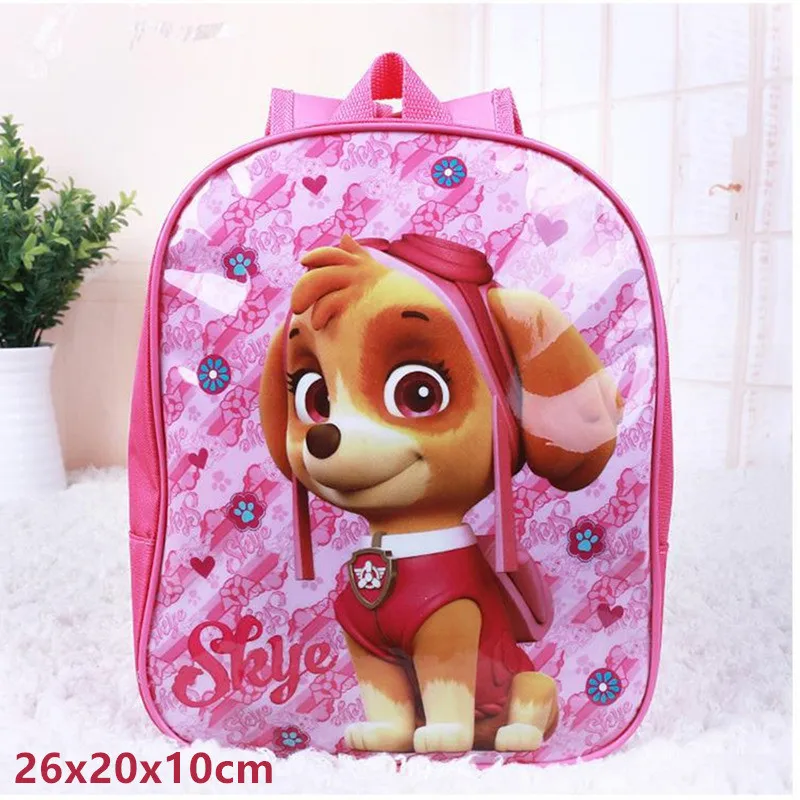 Girl School bag Paw Patrol украшения на день рождения для детей, праздничная сумка для дня рождения, бумажные чашки, тарелки, детские одноразовые столовые приборы для душа - Цвет: Girl School bag