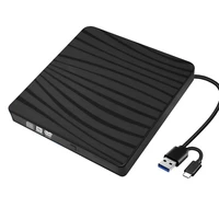 portable usb 3 0 slim external dvd rw cd writer drive burner drive free disk reader player optical drives for laptop pc tablet