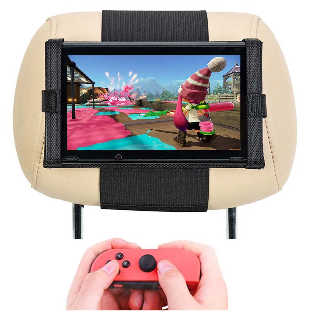 Nintendo Switch Playstand, автомобильный подголовник держатель для консоли nintendo Switch-черный