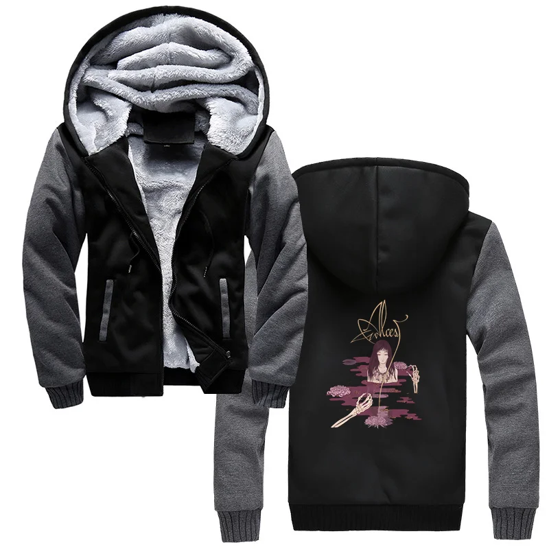 

Kodama Hoodie Alcest Album Hoodie Men Thicken Hooded Hoodies Sweatshirt Streetwear Coat Harajuku