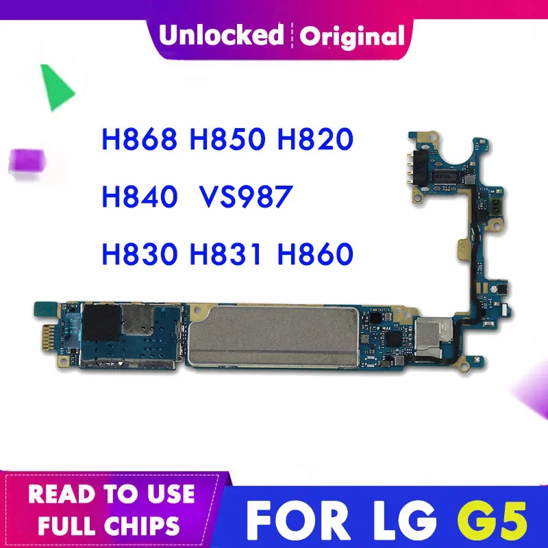 Материнская плата для LG G5 H868 H850 H820 H860 H840 H830 VS987 H831 H845 материнская с полным чипом