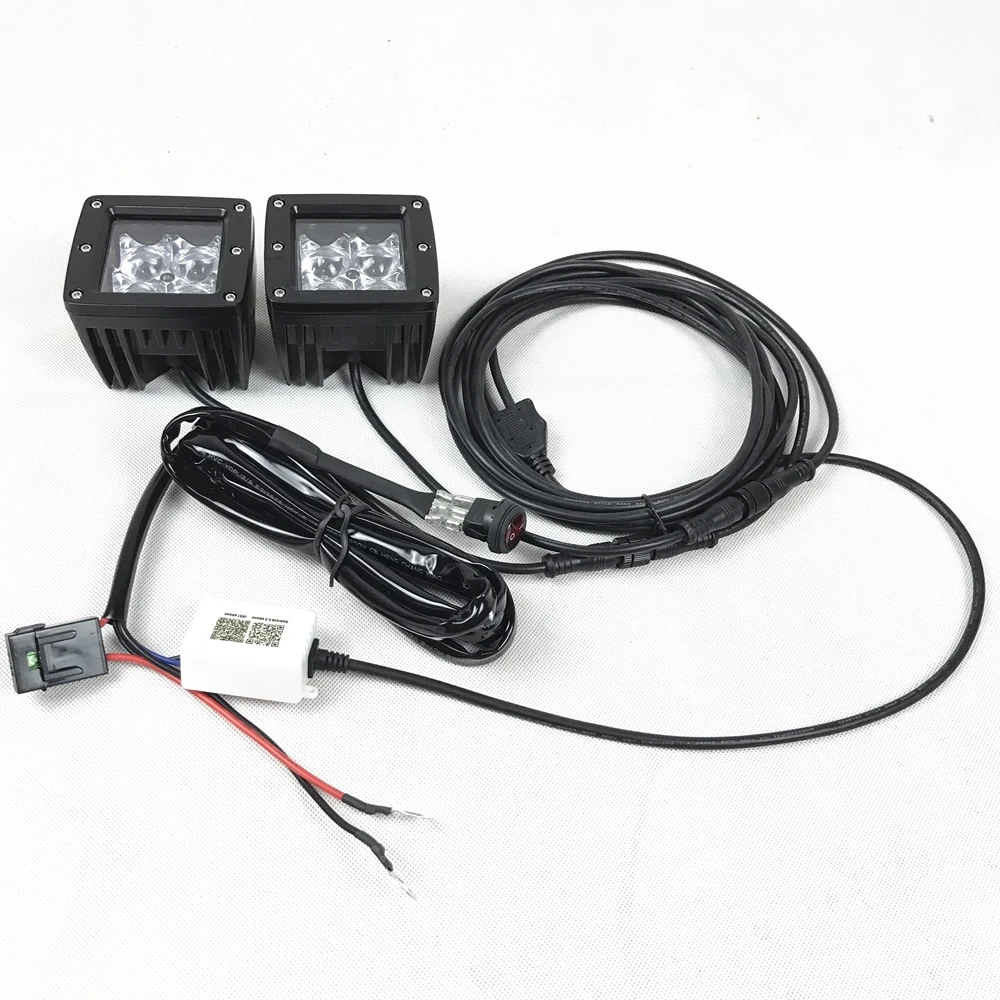 20W 5D RGB Pods Flush Mount Bluetooth Switch Control Music Mode Many Colors changing LED Cubes Lights for Truck Jeep Motorcycle |