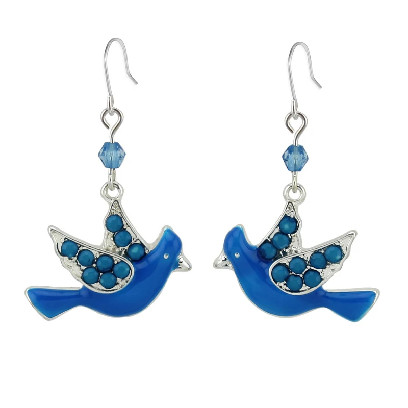 Новинка лидер продаж модные женские серьги PrinSis с красной розовой синей зеленой