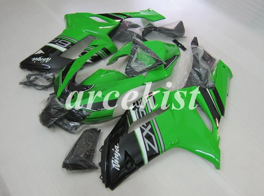 Новый ABS полный обтекатели комплект подходит для Kawasaki ZX6R 2007 2008 обтекатель ZX-6R 07 08