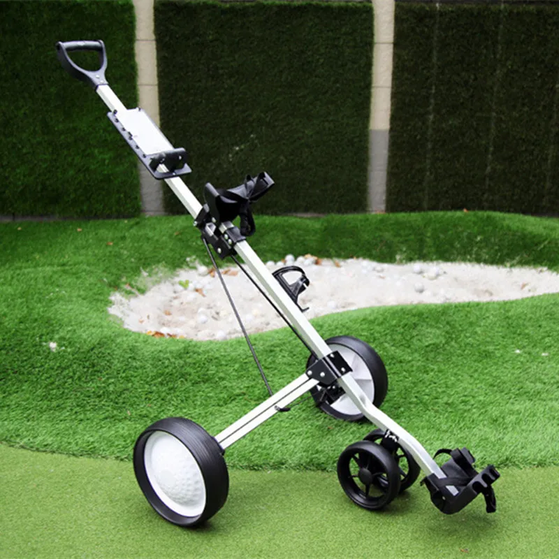 Складная тележка для гольфа Famouse из алюминиевого сплава держатель крышки