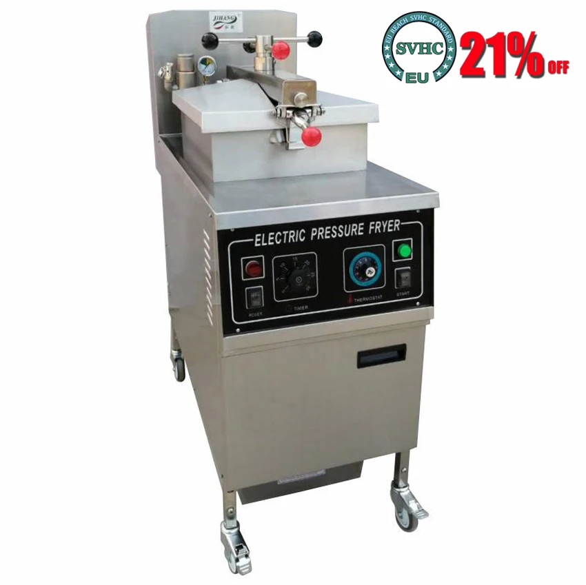 

24L High Pressure Fryer Fried Chicken Oven Commercial electric heating Pressure Fryer Food Machinery 13.5Kw 380V 50Hz