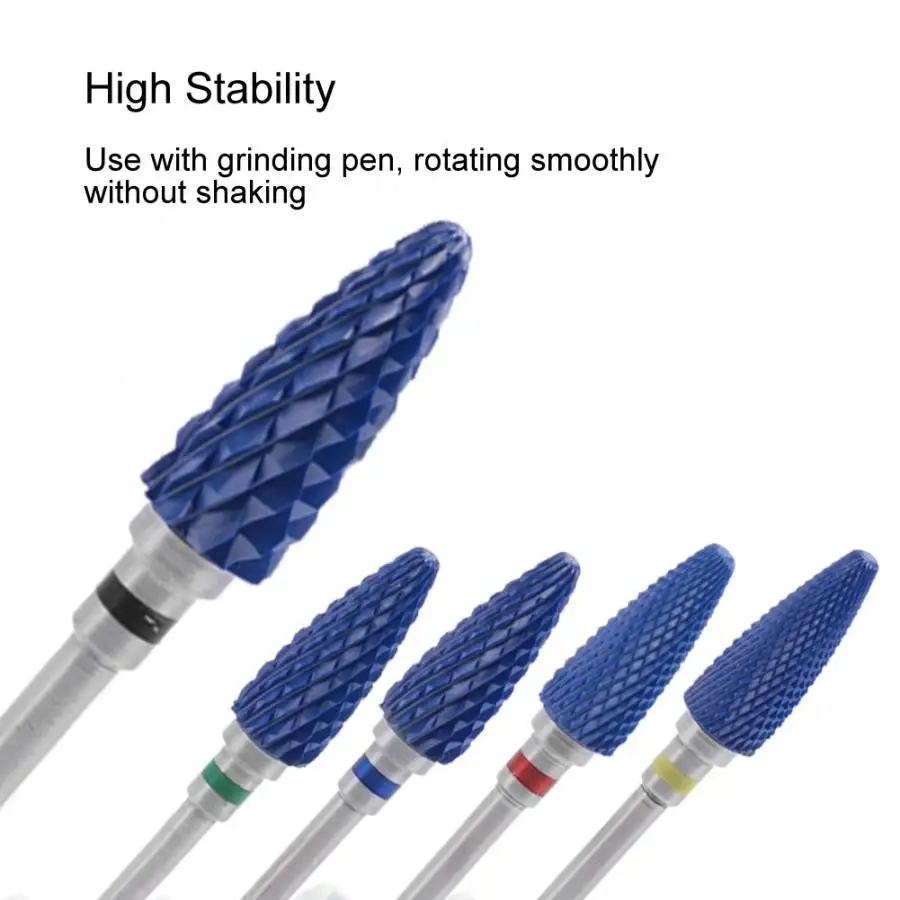 Маникюрная машина 5 типов керамической цилиндрической формы шлифовальная