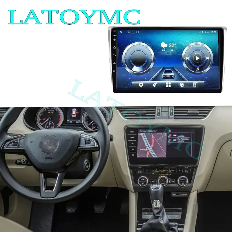 

Автомобильный мультимедийный плеер NAVI для Skoda Octavia 5E 2012 ~ 2019 CarPlay 360 вид с птицы вокруг GPS навигации