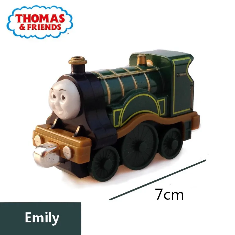 Оригинальная модель поезда Thomas and Friends Эмили локомотив пластиковая магнитная