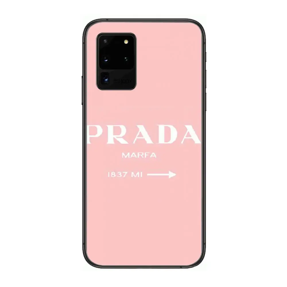 

Luxury Brand Ltalian Phone cover hull For SamSung Galaxy S 6 7 8 9 10 20 21 Plus Edge E note 5G Lite Ultra black soft bumper