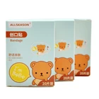 Патчи для глаз, синие (60 шт.), новые Мультяшные клейкие, для детей, девочек, мальчиков, для ленивых глаз, амблиопия, одноразовая повязка на глаз