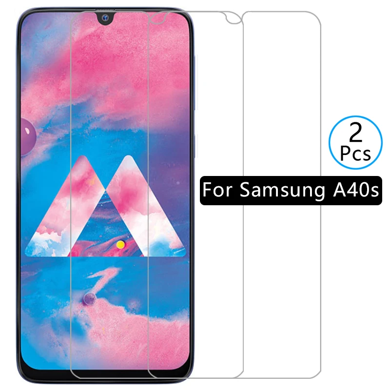 

protective glass for samsung a40s tempered glass screen protector on galaxy a40 s a 40s glas film samsun samsumg sansung galaxi
