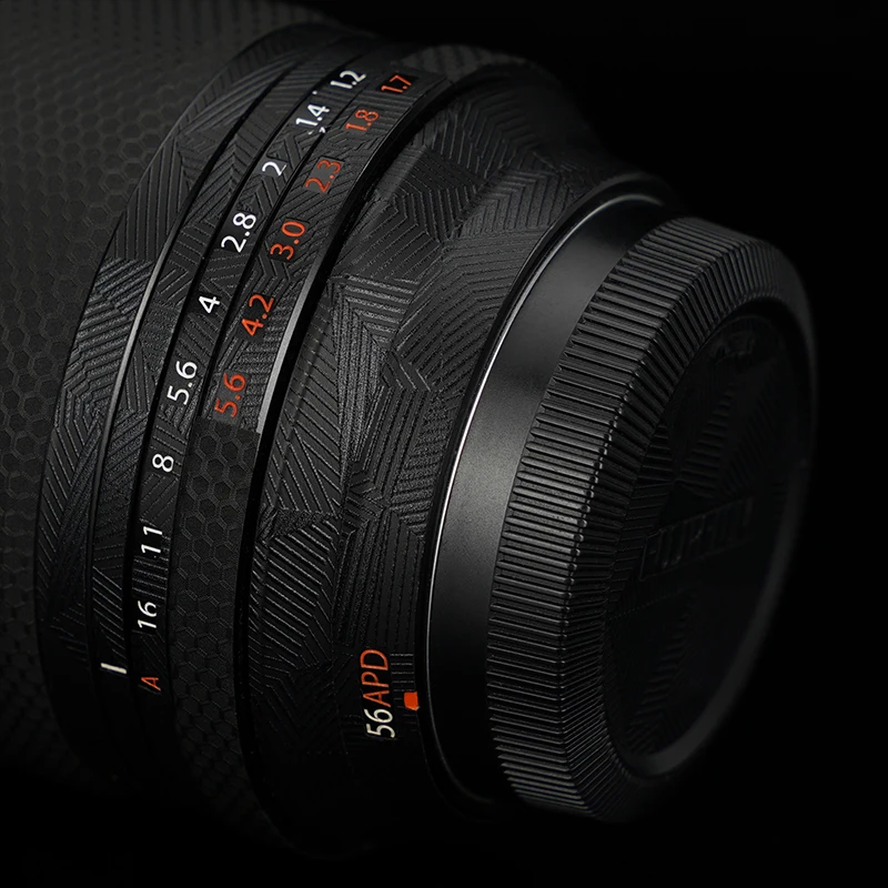 Пленка для объектива fuji XF56F1.2 R APD виниловая пленка FUJI non XF 56 мм f/1 2 защитная крышка