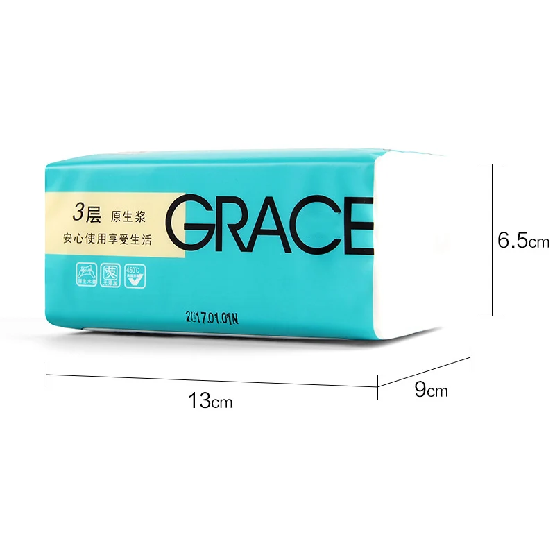 

Hot White Toilet Paper Durable 6 Packs Household Tissue 3 Layers Durable Soft Household Napkin Safe Non-Toxic Household Tissue