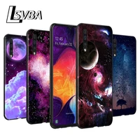 silicone cover black star space for samsung galaxy a90 a80 a70s a60 a50s a40 a20e a20 a10s soft black cover