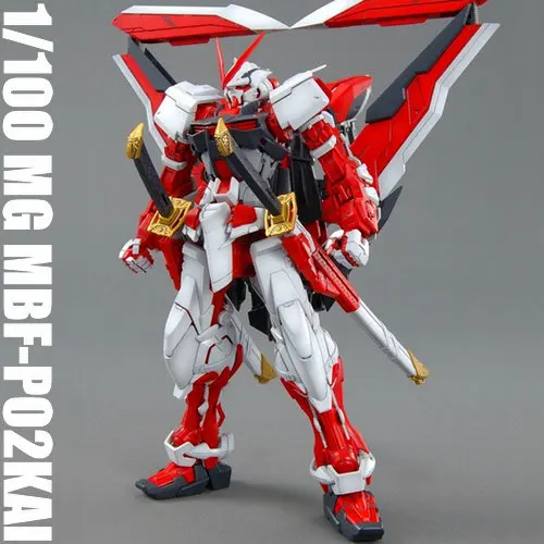 Дабан 6601 воина гундама мг 1/100 в заблуждение красная рамка MBF P02KAI фигурка героя