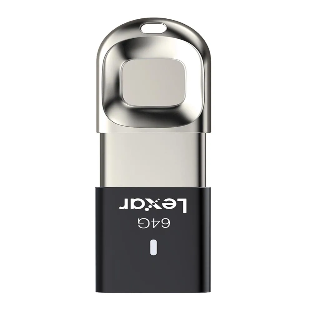 Lexar 32 ГБ 64 128 г USB3.0 U диск F35 Скорость чтения 150 МБ/с. металл отпечатков пальцев