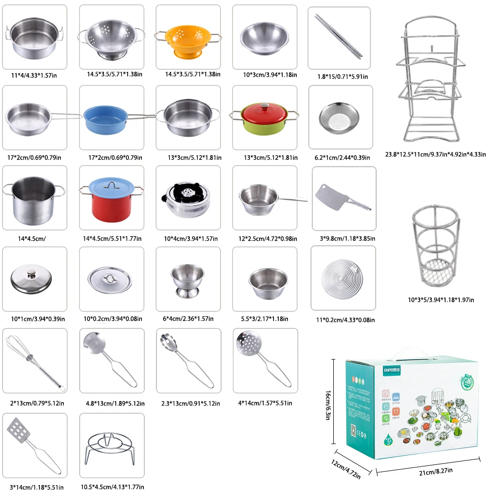 

Children Kitchen Toys Simulation Kitchen Utensils Food Cookware Pot Toys Set Pretend Play Kitchen For Girls Food Educational Toy