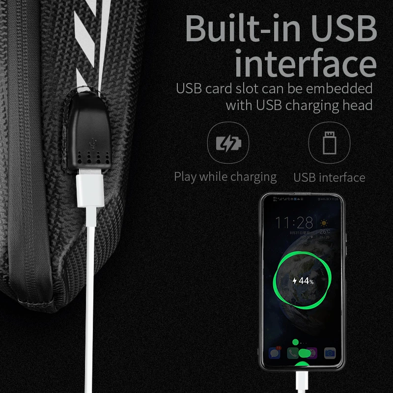 Сумка CoolChange для скутера с жестким корпусом водонепроницаемая ударопрочная