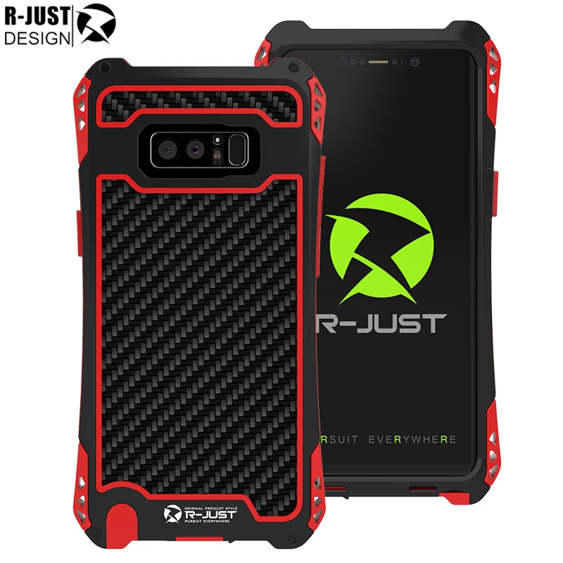 Для Samsung Galaxy Note 10 Plus чехол противоударный армированный Алюминиевый металлический