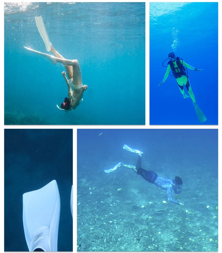 NiteScuba плавники для дайвинга для подводной фотографии GULL MEW FIN