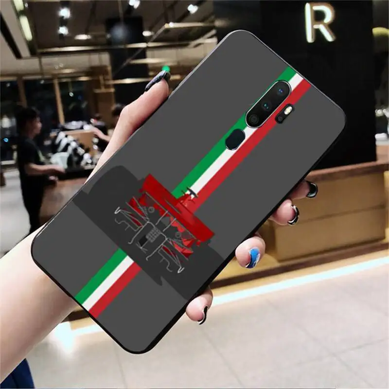 

Formula 1 F1-compatible Phone Case For Oppo Reno2 Z 2Z Realme5 6 Pro R9S 11 Plus 15 17 Pro