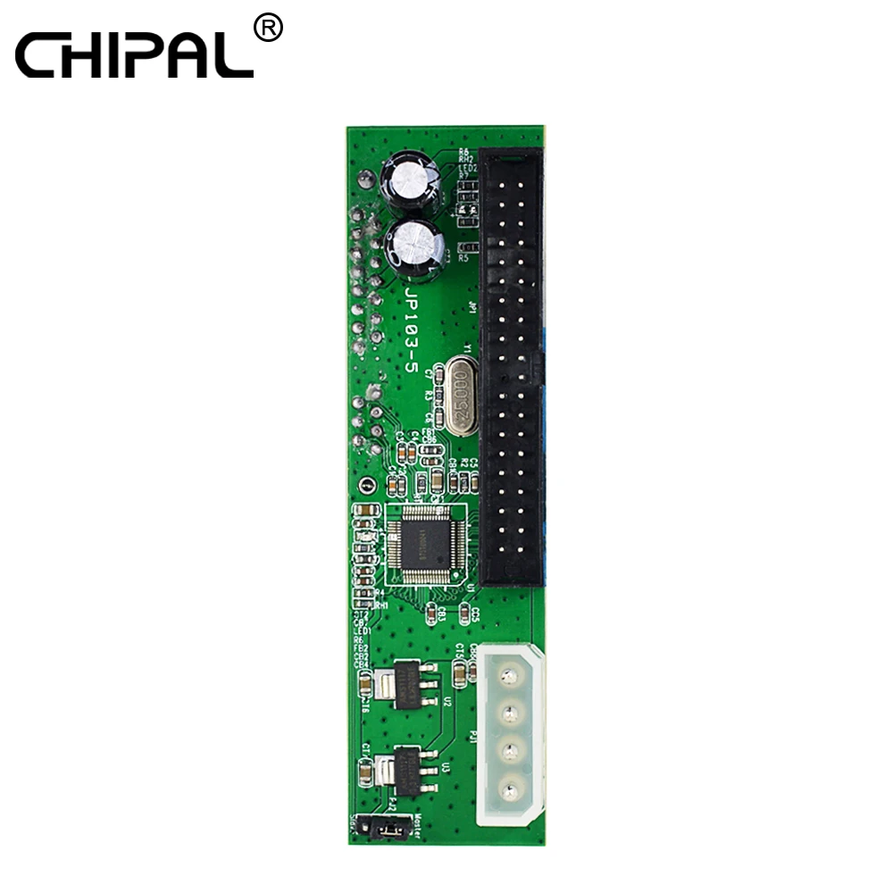 CHIPAL Новый 2 5/3 5 дюймов HDD диск 22 Pin Serial ATA SATA в PATA IDE адаптер конвертер оригинальная