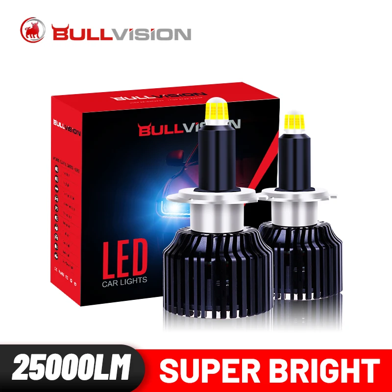 

Автомобисветильник фары s H7 светодиодный 360 3D высокой мощности H1 H8 H9 H11 Светодиодная лампа для автомобильных фасветильник 9012 9005 9006 турбосвет...