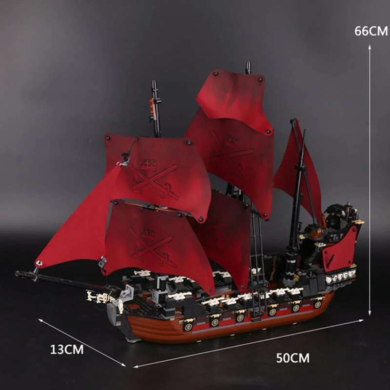 16009 Film Series Le After Pirates Queen Number Alpinia 1151pcs Oxyphylla Spelling Insert Assembling Building Blocks | Игрушки и хобби