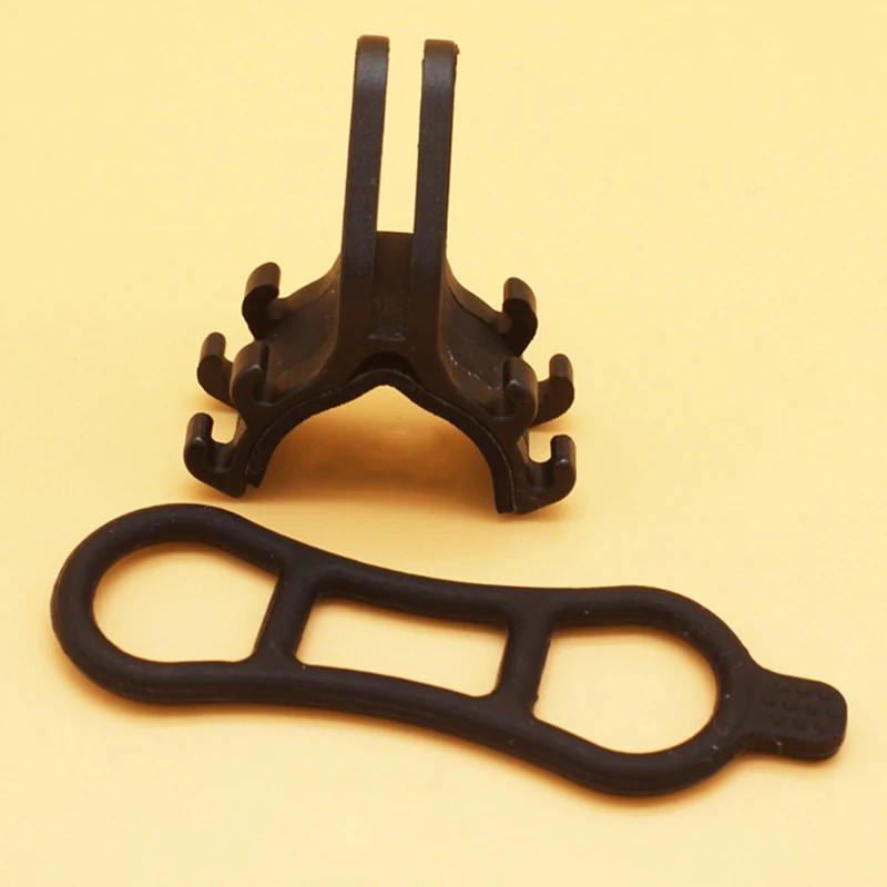 Кронштейн для велосипедного фонарика кронштейн с зажимом секундомера