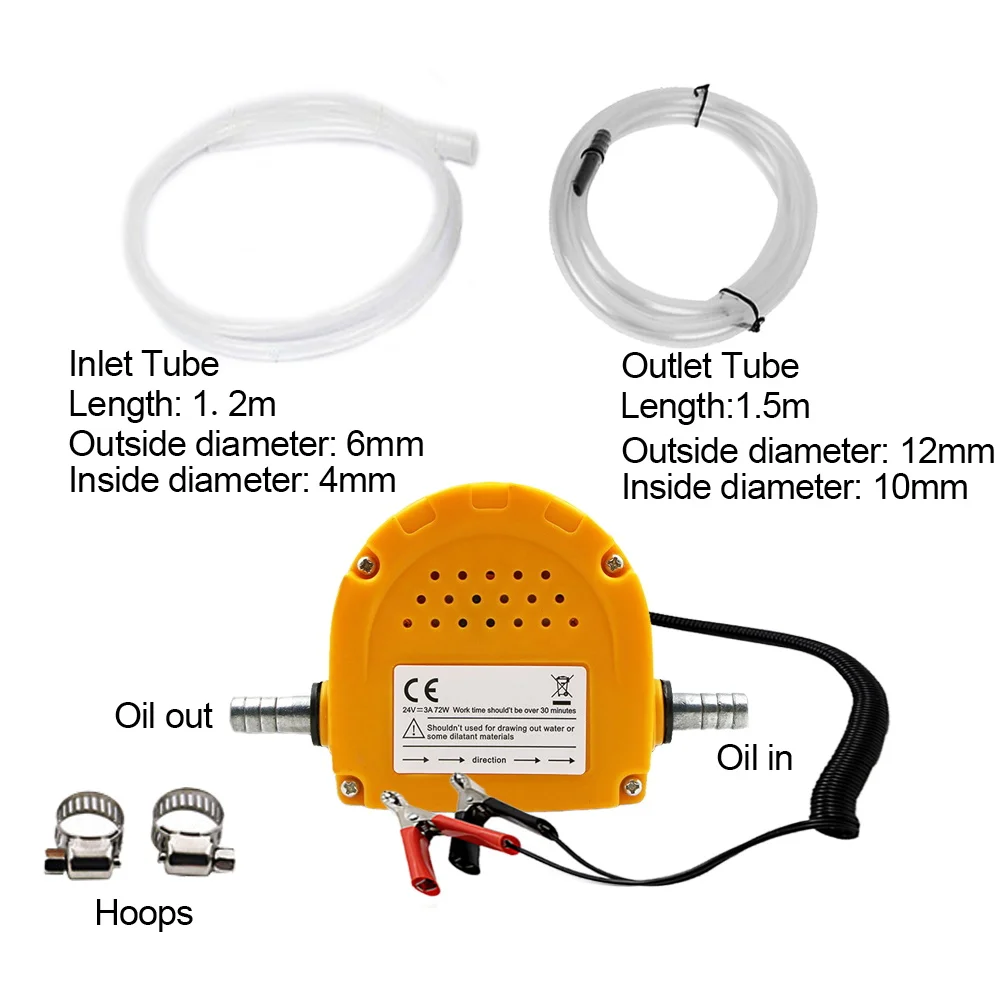 12 В масляный экстрактор перекачивающий насос автомобильный масла Автомобильный