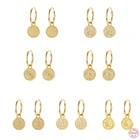 Женские серьги-кольца CANNER из серебра 925 пробы в богемном стиле