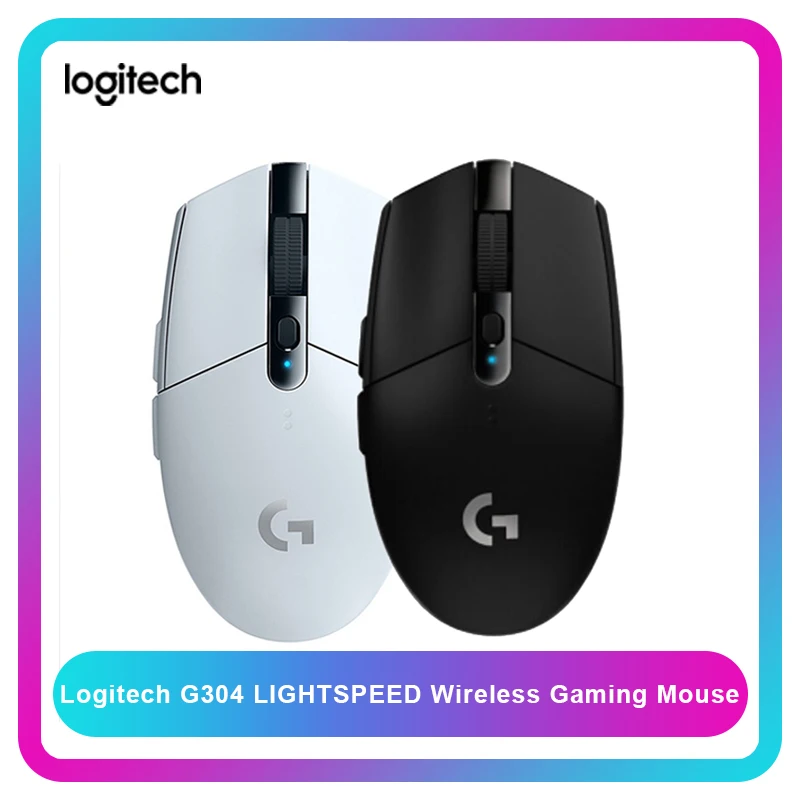Оригинальная игровая мышь Logitech G304 LIGHTSPEED USB 2 4G беспроводной датчик HERO 5AA