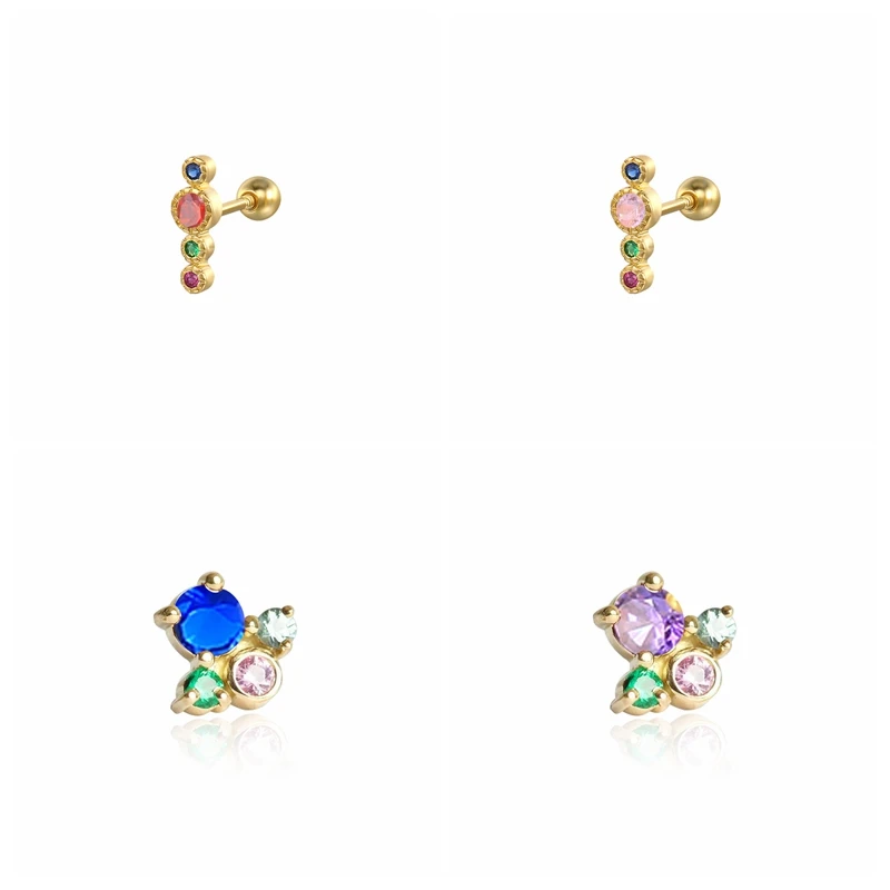 

Серьги женские из серебра 925 пробы с цирконием, с защитой от аллергии