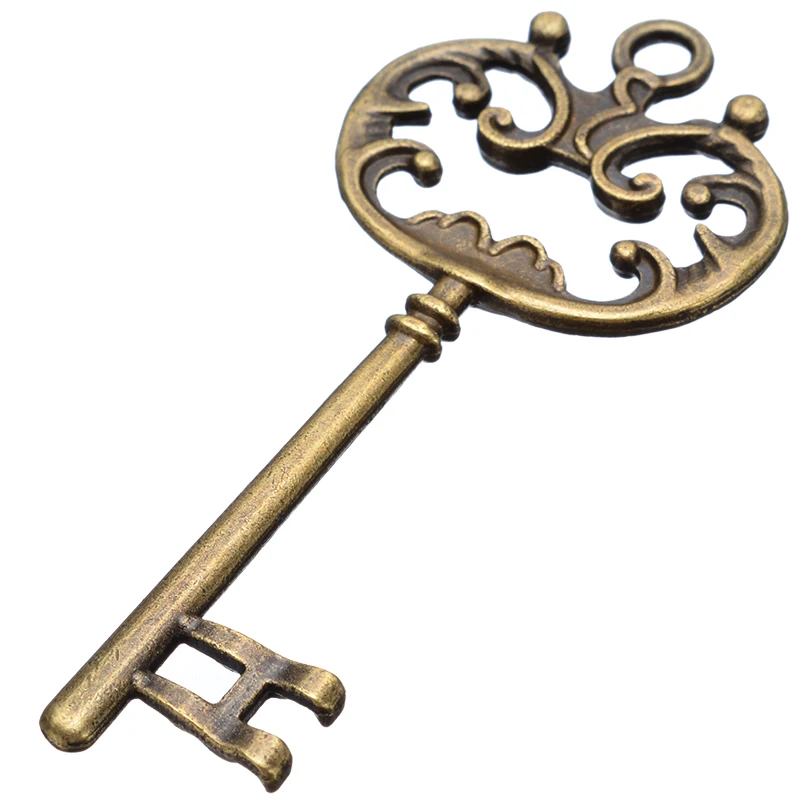 8 шт. подвески в форме ключа для изготовления ювелирных изделий|Статуэтки и