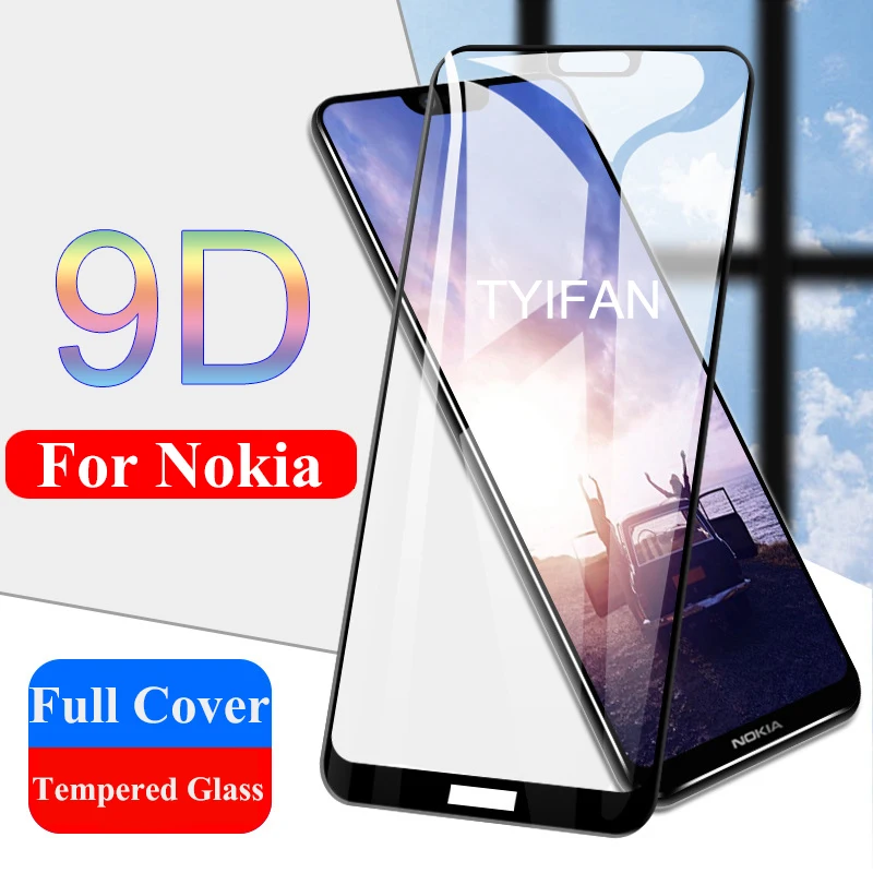 Защитное стекло для Nokia 9 Pureview 8 7 Plus 6 5 3 2 закаленное защиты экрана на Nokia9 Nokia8 plus Nokia6