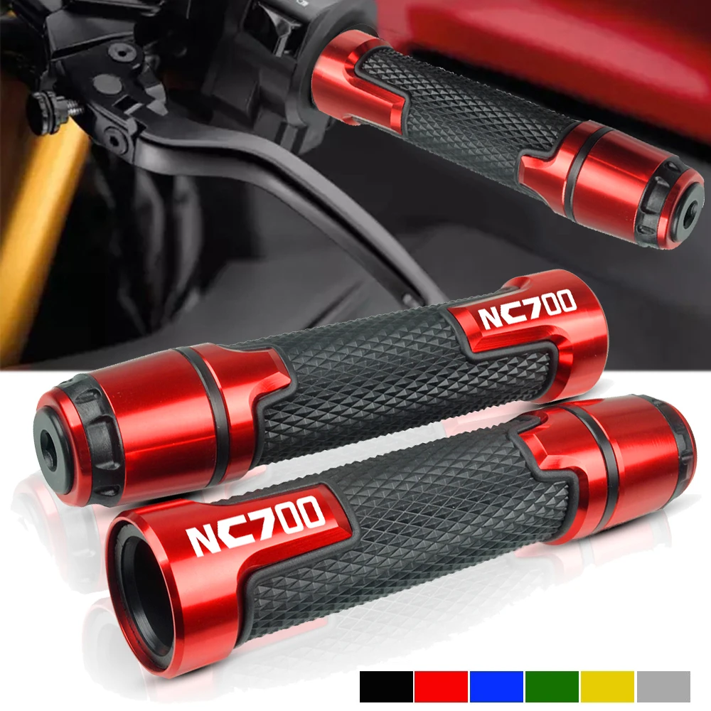 

For Honda NC700 S/X 2012 2013 7/8'' 22mm Motorcycle knobs Anti-Skid scooter Handle ends Grips Bar Hand Handlebar nc700 s/x