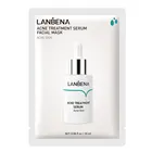 Оригинальная жидкая маска для лица 25 мл, увлажняющая японская маска, тканевая маска для лица с эссенцией от акне, маска для лица с гиалуроновой кислотой