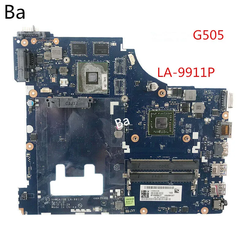 

For Lenovo G505 laptop motherboard independent graphics card with CPU LA-9911P motherboard 100% test