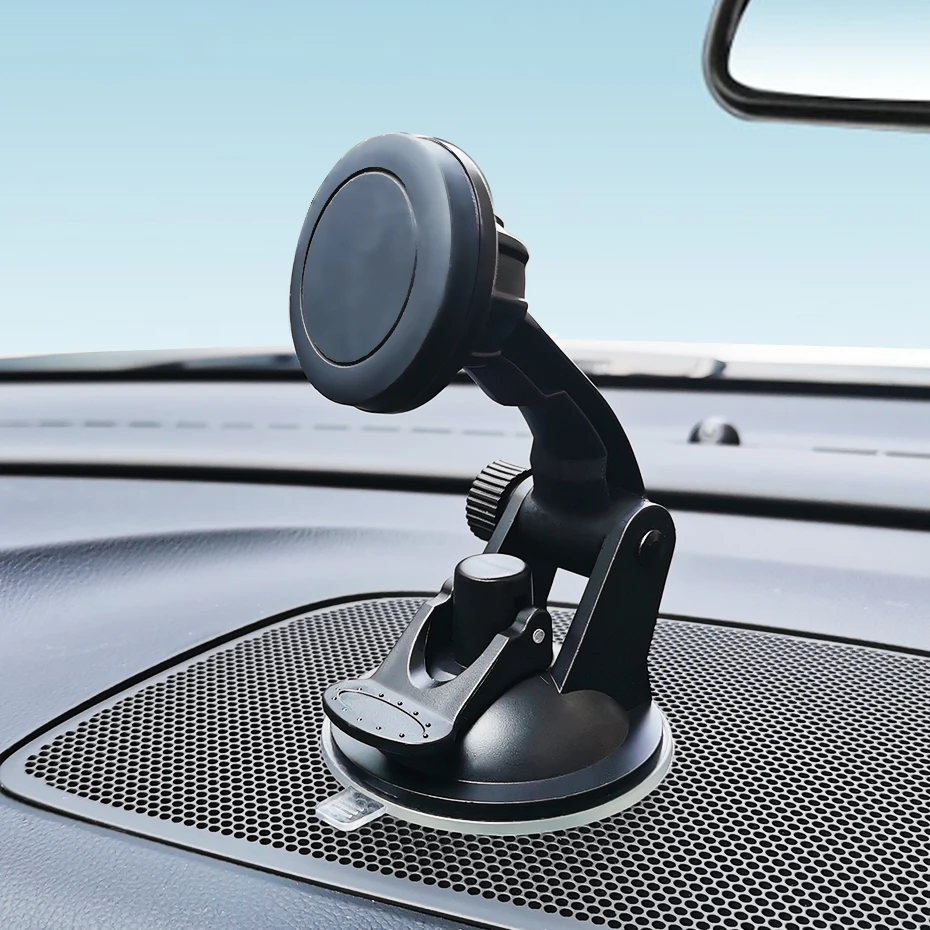 Magnetic Car Phone Holder Sucker Stand 360 Degree Rotation Mobile Cell Magnet Mount GPS Support For iPhone Xiaomi Samsung Huawei