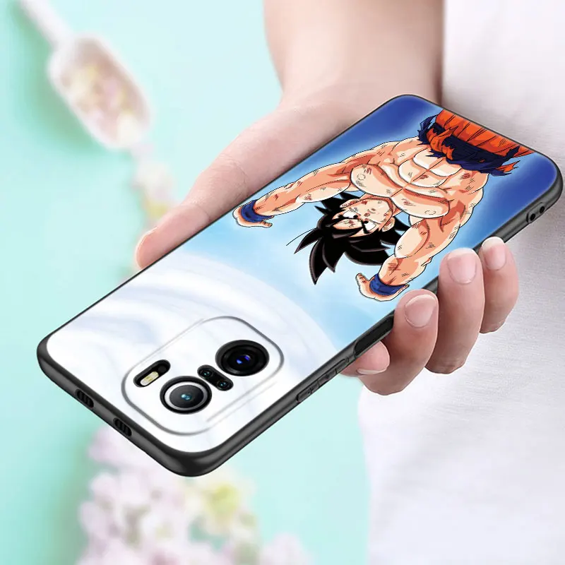 Чехол для телефона с аниме Son Goku мягкий черный чехол из ТПУ Для Xiaomi Mi POCO X3 NFC F3 GT M3 10T