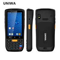 uniwa hs001 ip67 waterproof smartphone 2gb ram 16gb rom 8mp android 9 0 for inventory management nfc cellphone support uhf psam