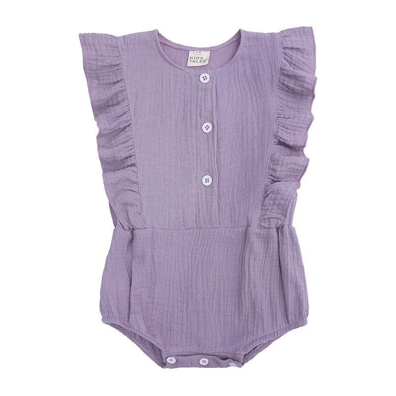 Одежда для младенцев 2020 летние комбинезоны новорожденных девочек малышей