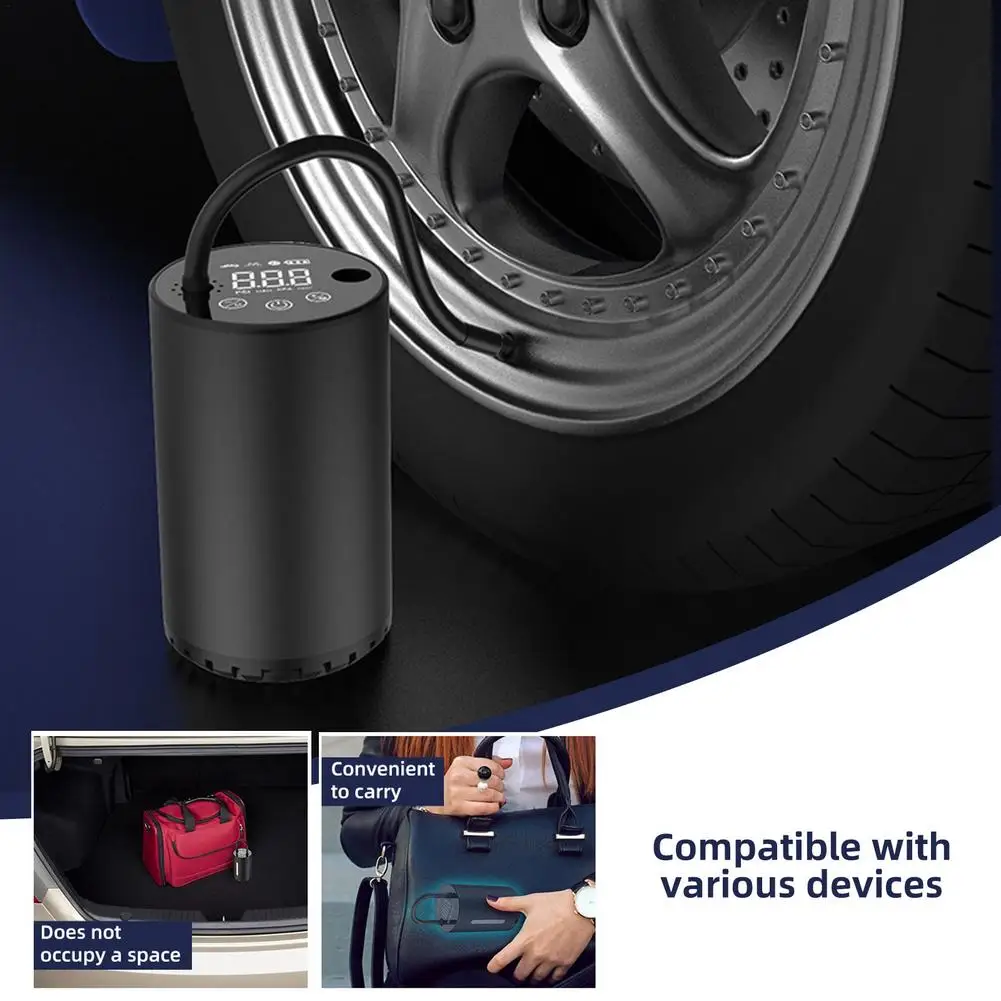 

150psi Inflator Air Pump Air Compressor Vehicle Tires Portable Tire Pressure Monitoring Automotive Electronic Accessories Hot