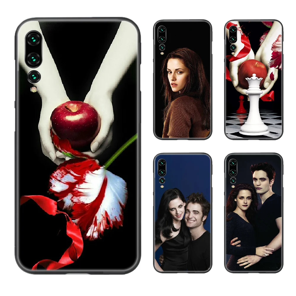 Чехол для телефона Twilight Bella Cullen корпус Huawei P8 P9 P10 P20 P30 P40 Lite Pro Plus smart Z черный чехол 3D