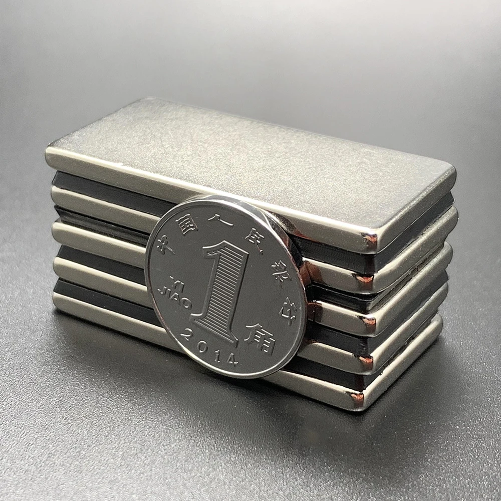 1/5 шт. неодимовый магнит 40x20x3 N35 квадратный сверхмощный постоянный Блок